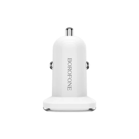Incarcator Auto Borofone BZ12A Qc 3.0 Alb