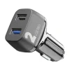 Incarcator Auto Cellularline 2xUSB  Negru