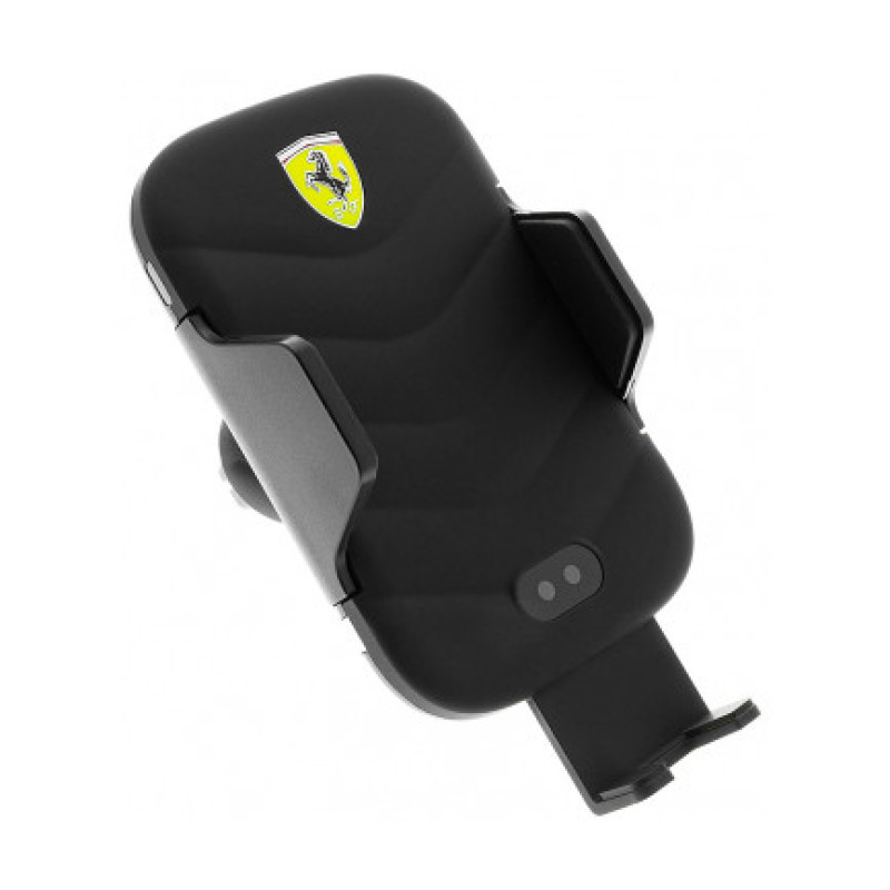 Incarcator Auto Ferrari FECCWLPDBL Wireless QC 3.0 10W Black