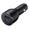 Incarcator Auto Huawei 2xUSB QC 3.0 Input Type C 40W Negru
