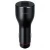 Incarcator Auto Huawei 2xUSB QC 3.0 Input Type C 40W Negru