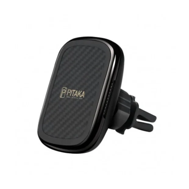 Incarcator Auto Pitaka MagEZ Wireless QC 3.0 10W Magnetic Negru
