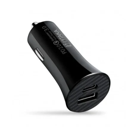 Incarcator Auto Pitaka Smart CA2001 QC 3.0 2XUsb 36W Negru