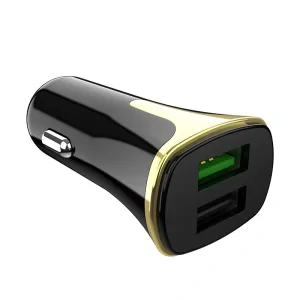 Incarcator auto Z31 Hoco QC3.0 + Cablu Micro USB Negru