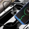 Incarcator auto QC3.0 + Cablu Type C Negru Z31 Hoco 