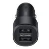 Incarcator Auto Samsung  2 xUSB 15W Cablu Type C 1.5m Negru