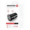 Incarcator Auto Swissten 2xUSB 4.8A Negru