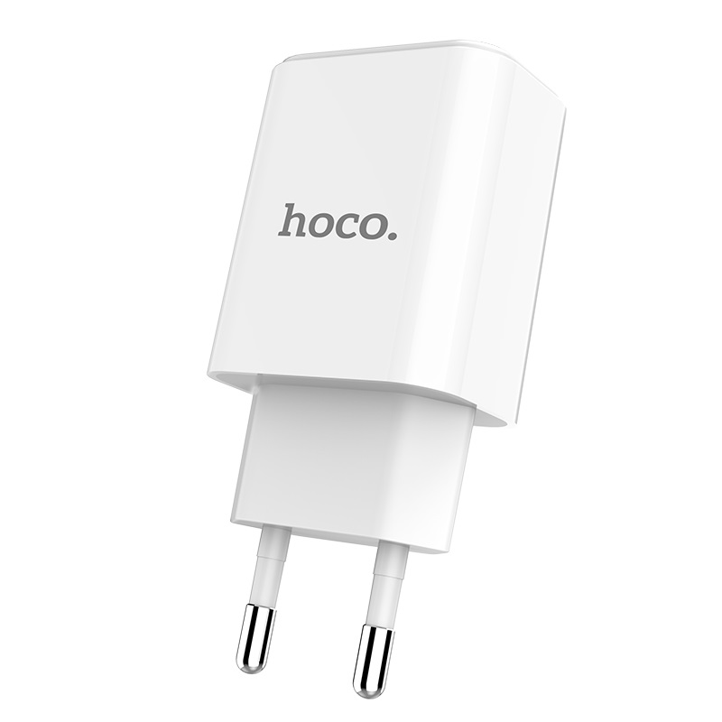 Incarcator retea Hoco C61A Victoria 1xUSB 2.1A Alb thumb