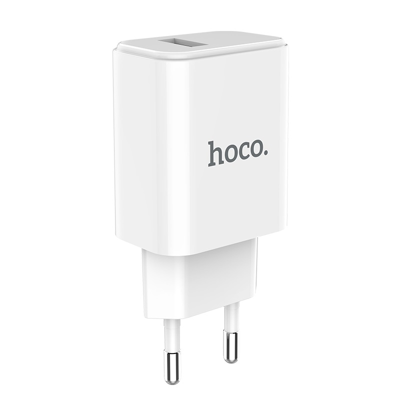 Incarcator retea Hoco C61A Victoria 1xUSB 2.1A Alb thumb