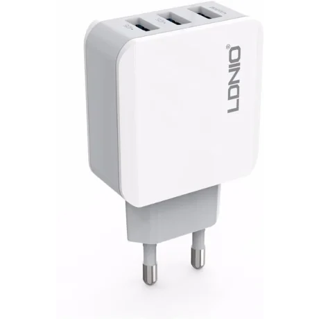 INCARCATOR PRIZA LDINIO 3XUSB, ALB