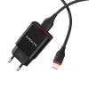 Incarcator Retea Borofone BA20A 1xUSB 2.1A Negru