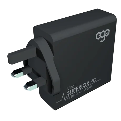 Incarcator Retea Ego Superior PD-510 4xUsb QC 3.0 70W Negru