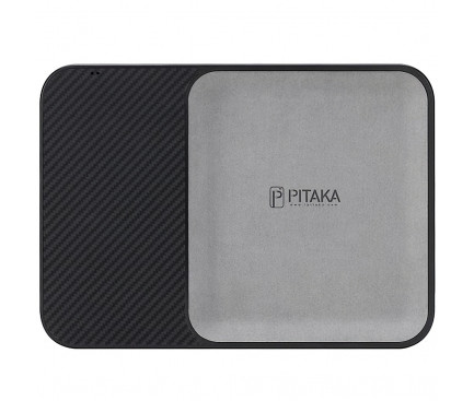 Incarcator Retea Pitaka Wireless Air Tray Crystal ATR1003B QC 3.0 10W Negru thumb