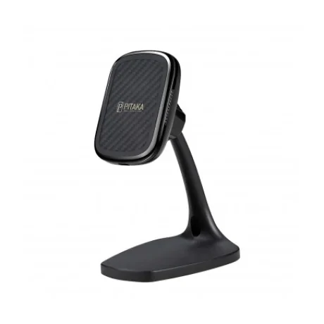 Incarcator Retea Pitaka Wireless MagMount Ebony Magnetic DT1001B QC 3.0 10W Negru