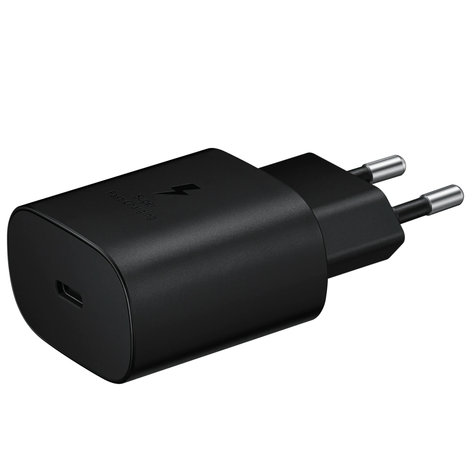 Incarcator Retea Samsung USB-C cu cablu USB C, QC 3.0 45W Negru thumb