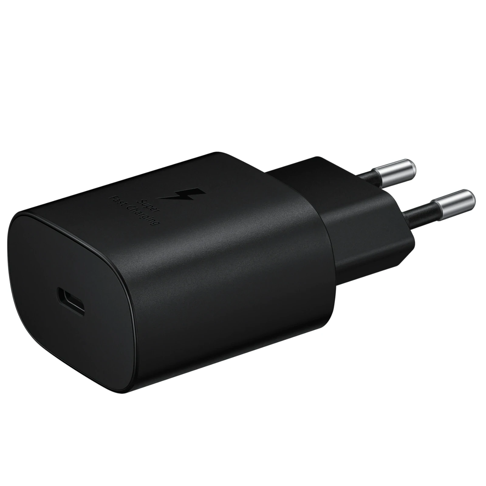 Incarcator Retea Samsung USB C cu cablu USB C QC 3.0 25W Negru thumb