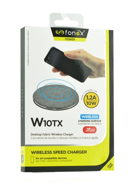 Incarcator Wireless Fonex 10W Gri thumb