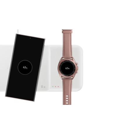 Incarcator Wireless Samsung Trio Pad Usb-Type C 25W Alb