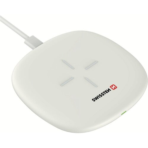 Incarcator Wireless Swissten 10W Alb thumb