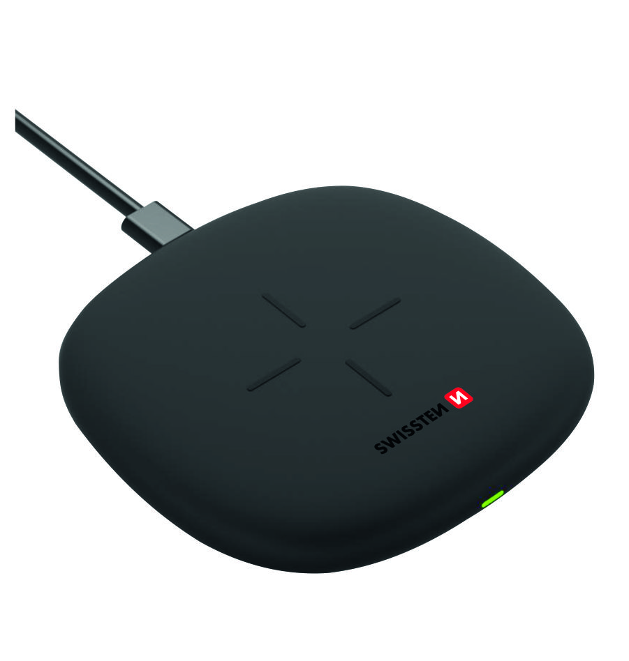 Incarcator Wireless Swissten 10W Negru thumb