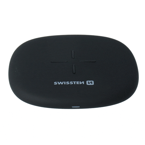 Incarcator Wireless Swissten 10W Negru thumb