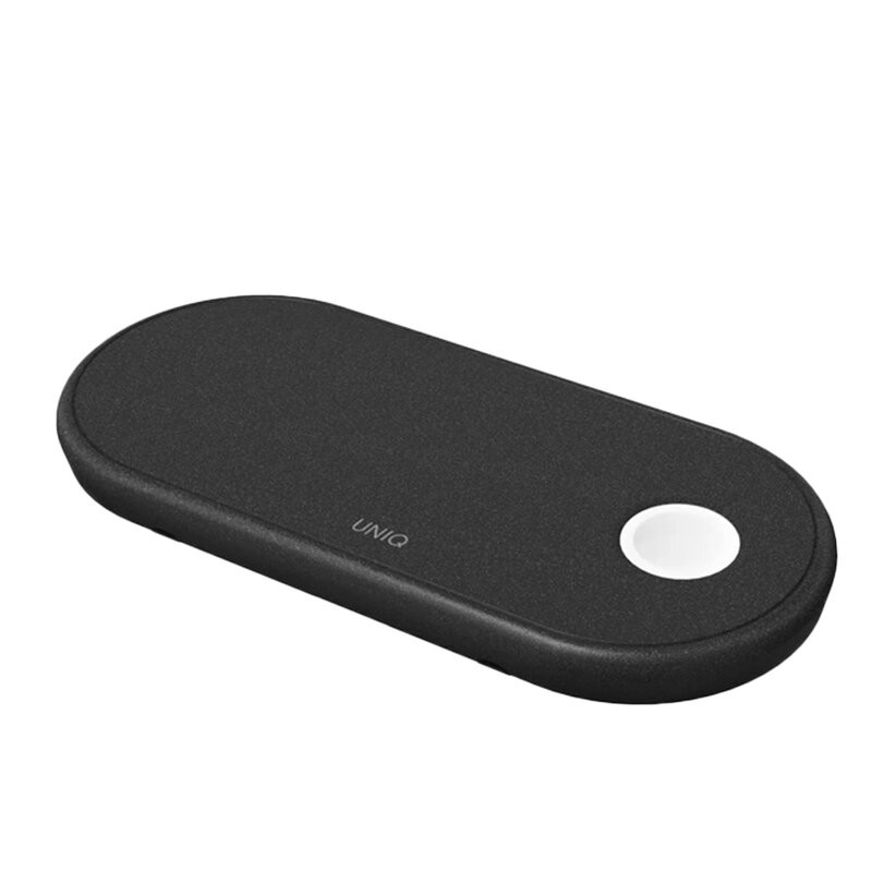 Incarcator Wireless Uniq Aereo BLACK QC 3.0 pentru Apple Watch/Airpods Negru thumb