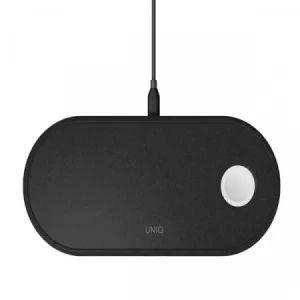 Incarcator Wireless Uniq Aereo BLACK QC 3.0 pentru Apple Watch/Airpods Negru