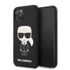 Karl Lagerfeld Iconic Silicone Cover pentru iPhone 11 Pro Negru