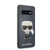 Husa  Karl Lagerfeld   Full Body PC/TPU Case pentru Galaxy S10 Albastru