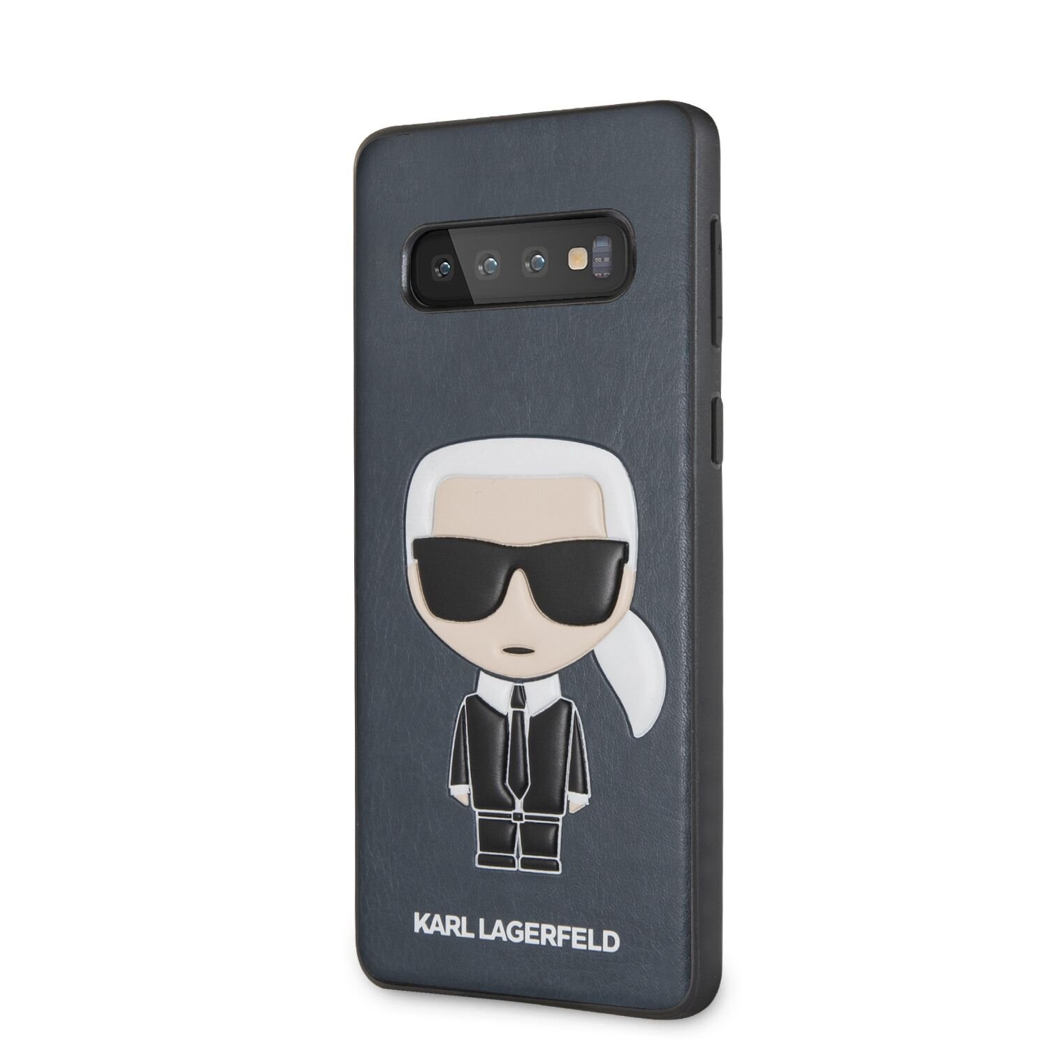 Husa  Karl Lagerfeld   Full Body PC/TPU Case pentru Galaxy S10 Albastru thumb