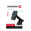 Kit Suport Auto+Incarcator Wireless Swissten S-GRIP WM1-HK2 10W Negru