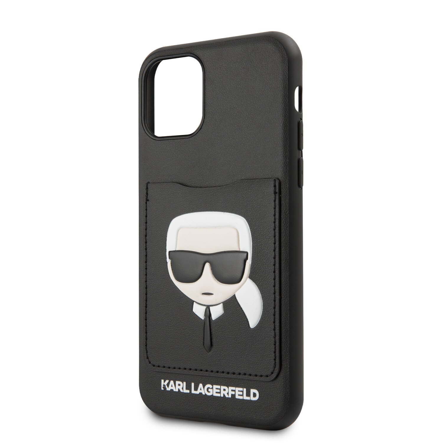Husa Cover Karl Lagerfeld CardSlot pentru iPhone 11 Pro, Negru thumb