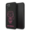 Husa Cover Karl Lagerfeld Silicone Black Out pentru iPhone 11 Pro Negru
