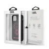 Husa Cover Karl Lagerfeld Silicone Pink Out pentru iPhone 11 Negru