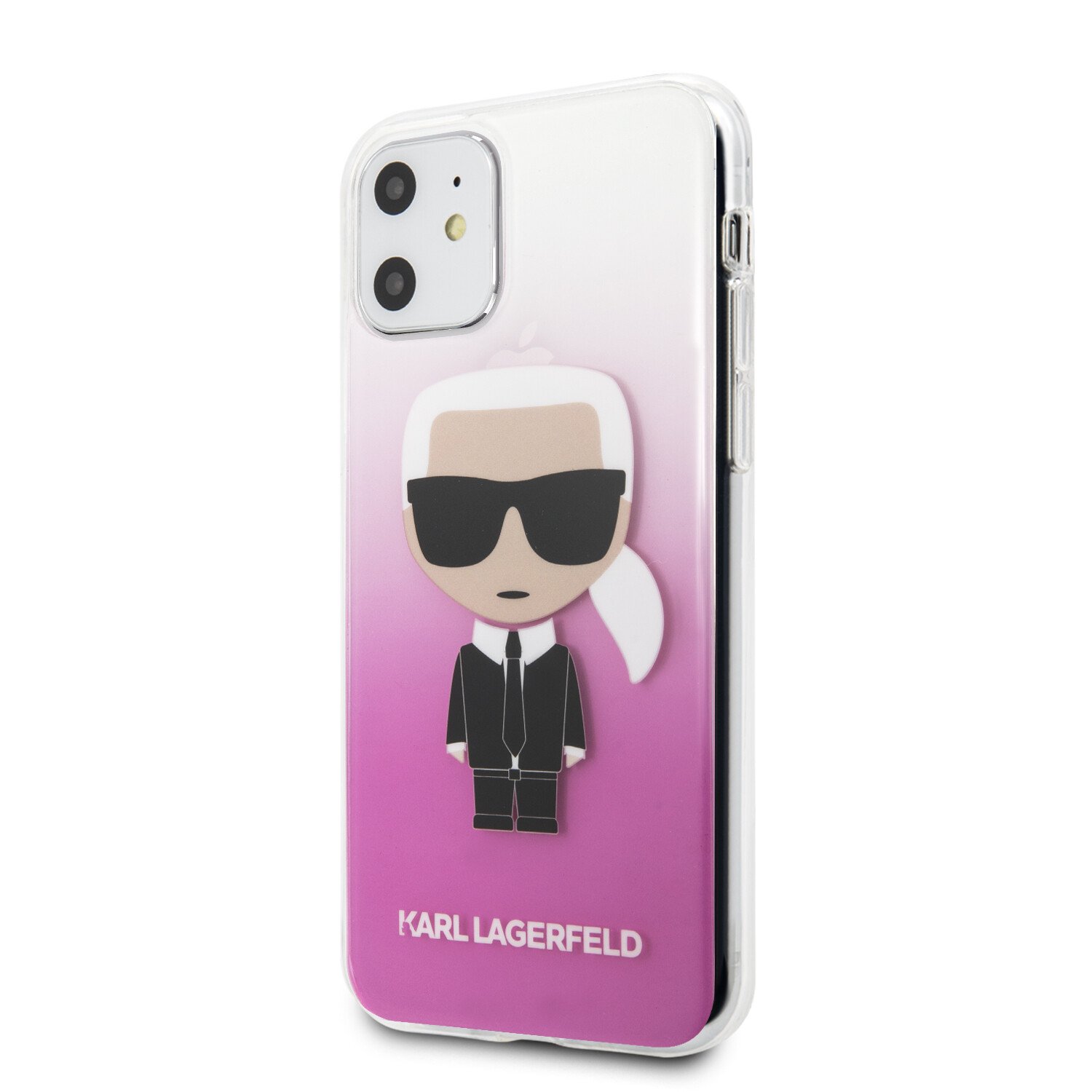 Husa Cover Karl Lagerfeld Ikonik Cover pentru iPhone 11 Pink thumb
