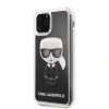 Husa Cover Karl Lagerfeld Glitter pentru Iphone 11 Pro Max KLHCN65ICGBK Black