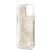 Husa Cover Karl Lagerfeld Signature Glitter pentru iPhone 11 Pro Max Gold