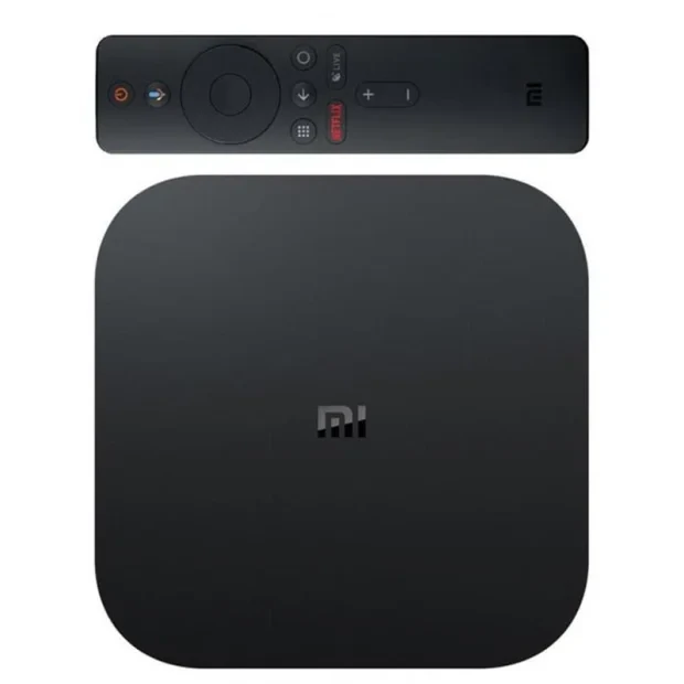 Media player Xiaomi MI BOX S 4K Control Voce Negru