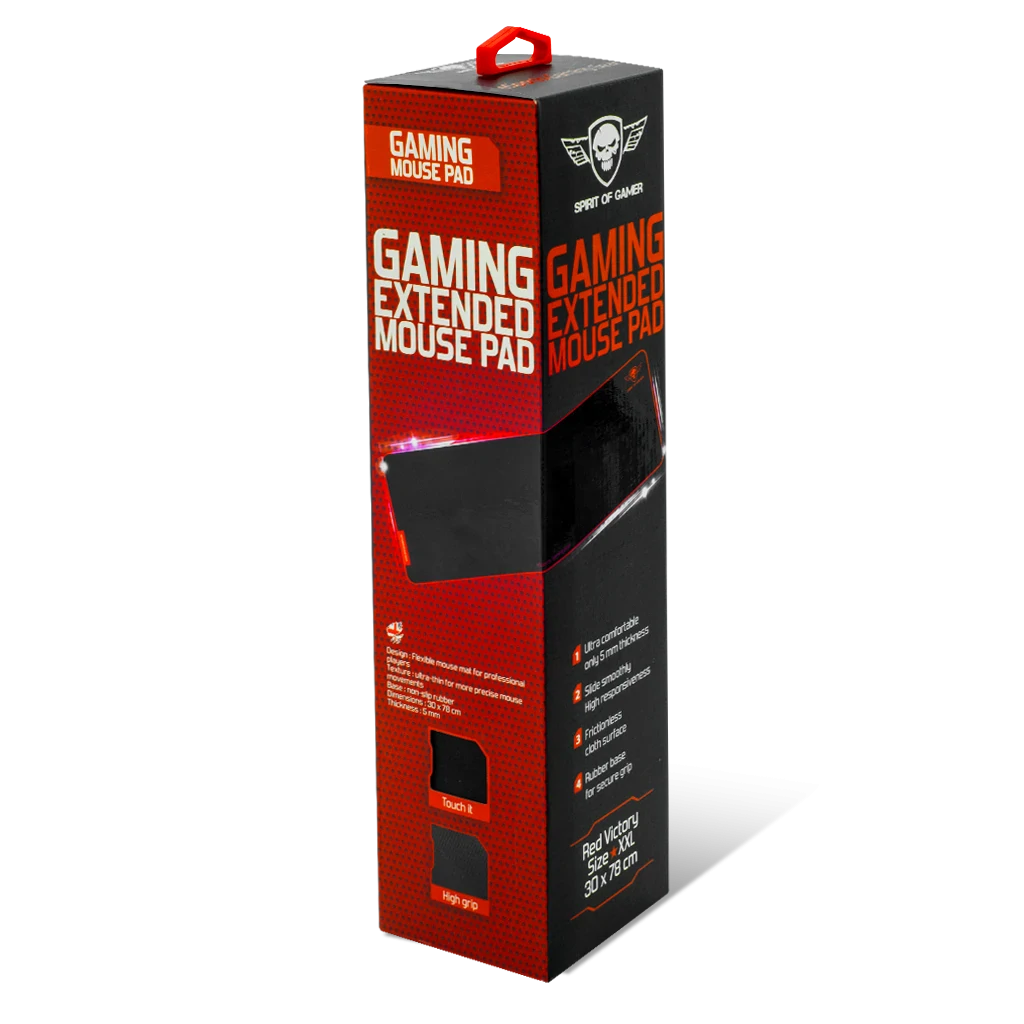 Mouse Pad Gaming Spirit of Gamer Rosu thumb