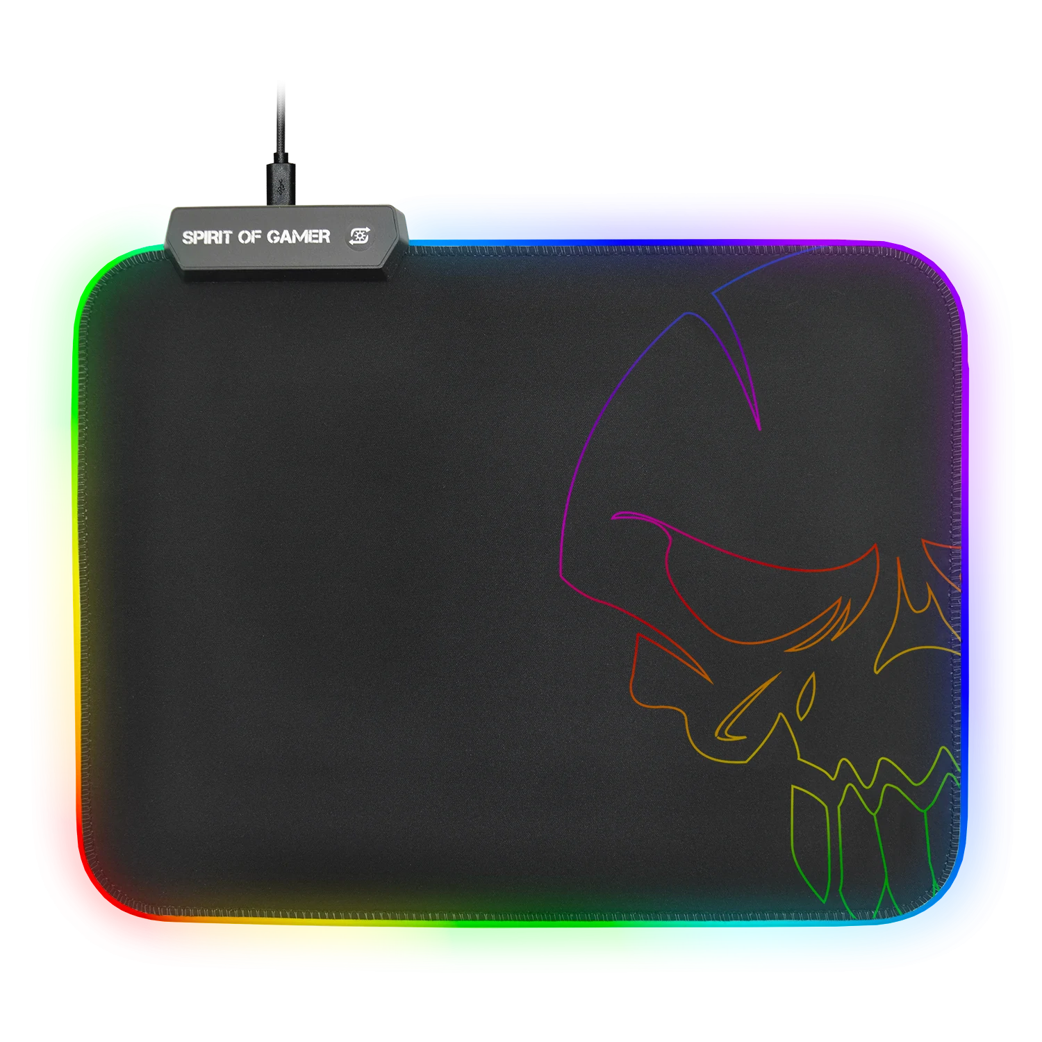 Mouse Pad Gaming Spirit of Gamer 35x25.5x0.3cm Led Multicolor thumb