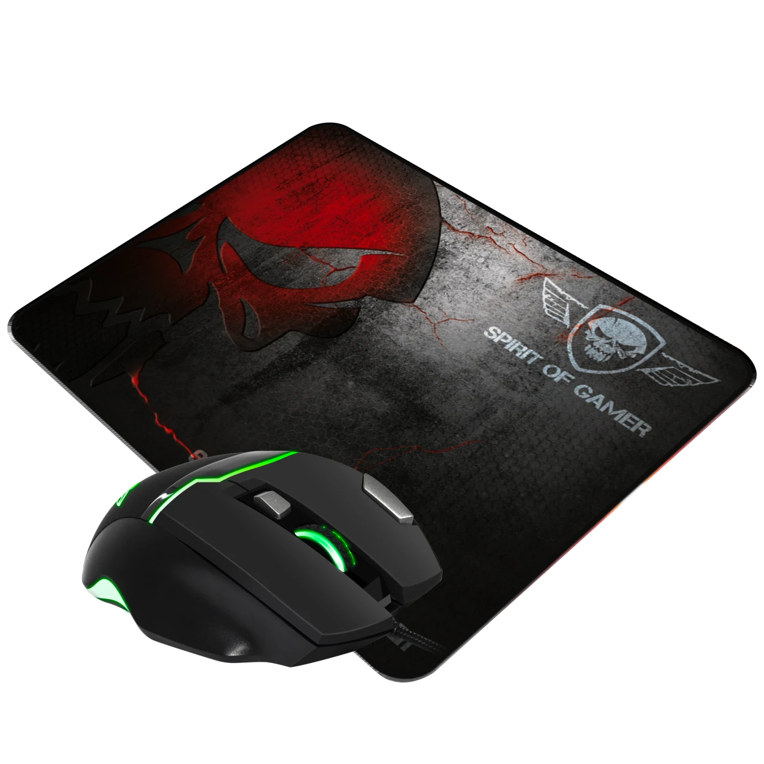 Mouse Gaming Spirit of Gamer M-10 Elite Gaming 4000DPi Optic 7 Butoane Negru thumb