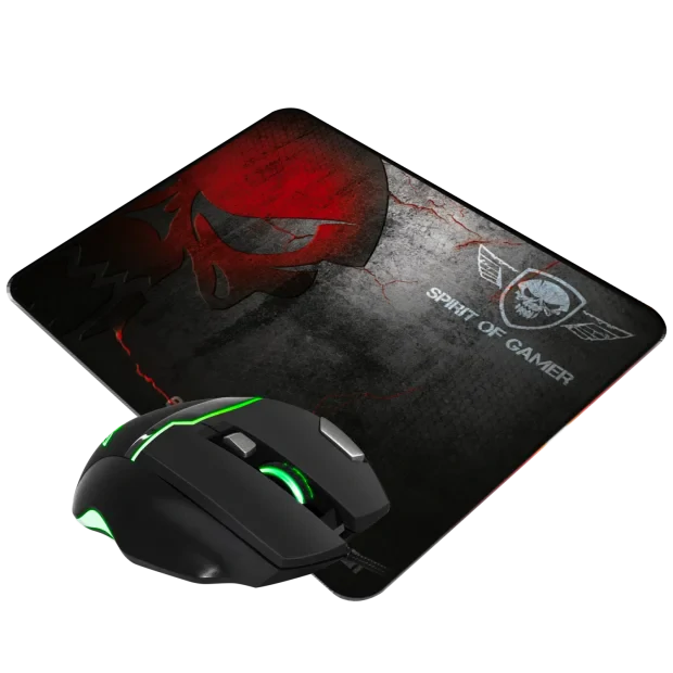 Mouse Gaming Spirit of Gamer M-10 Elite Gaming 4000DPi Optic 7 Butoane Negru