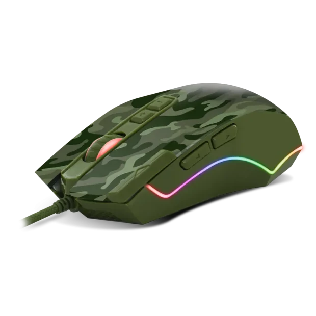 Mouse Gaming Spirit of Gamer M-50 Army Edition Gaming 4000DPi Optic 8 Butoane Negru