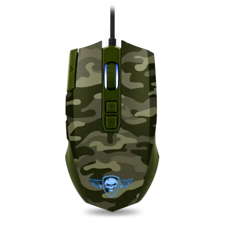 Mouse Gaming Spirit of Gamer M-50 Army Edition Gaming 4000DPi Optic 8 Butoane Negru
