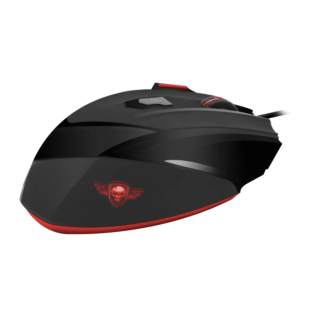Mouse Gaming Spirit of Gamer Pro-M3 Gaming 3200DPi Optic 7 Butoane Rosu thumb