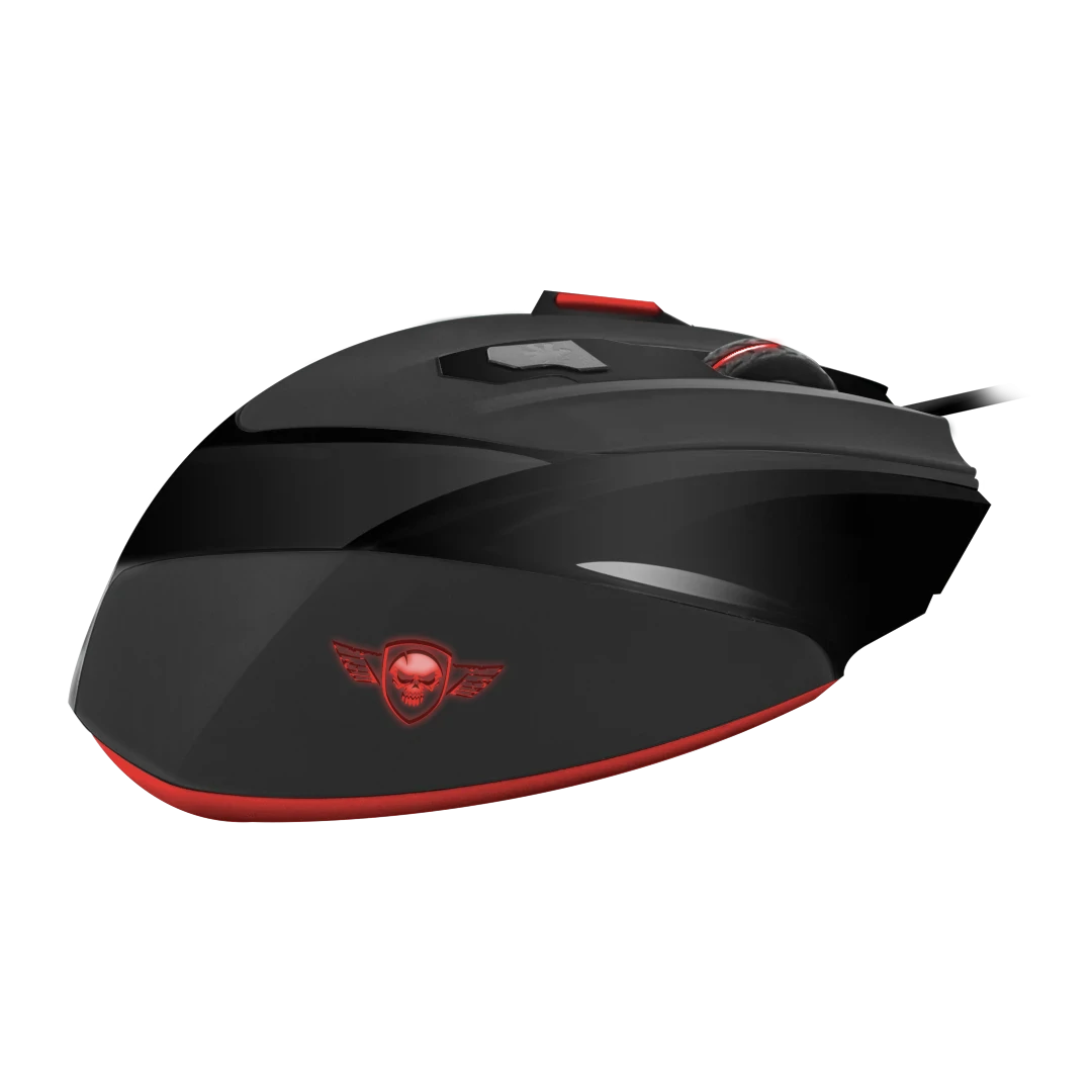 Mouse Gaming Spirit of Gamer Pro-M3 Gaming 3200DPi Optic 7 Butoane Rosu thumb