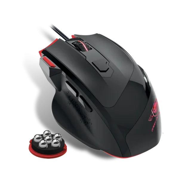 Mouse Gaming Spirit of Gamer Pro-M3 Gaming 3200DPi Optic 7 Butoane Rosu