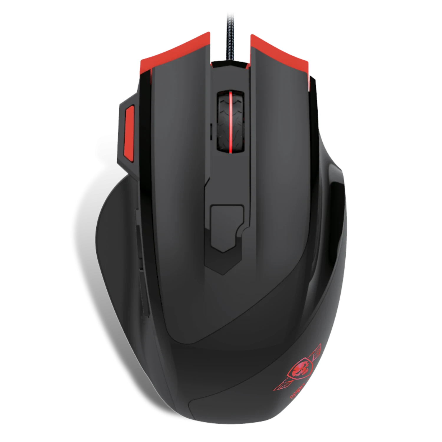 Mouse Gaming Spirit of Gamer Pro-M3 Gaming 3200DPi Optic 7 Butoane Rosu thumb
