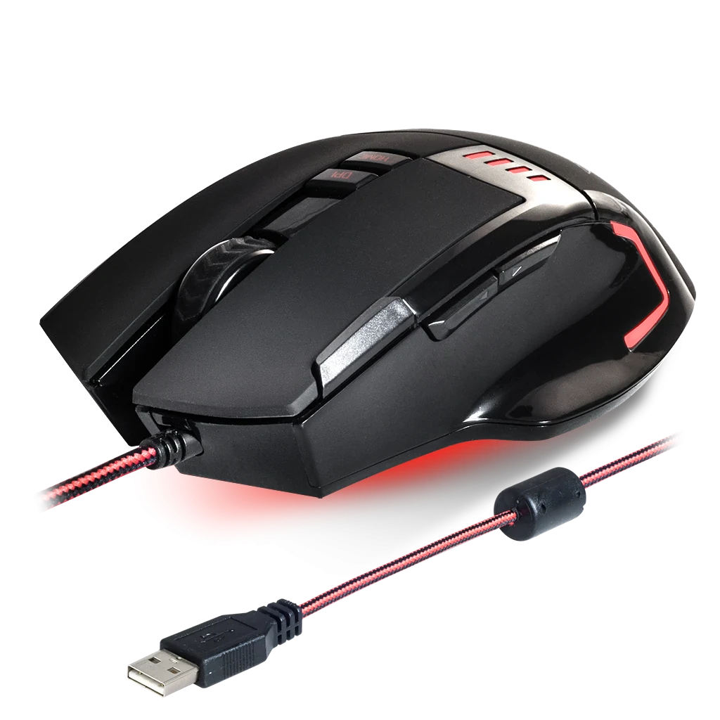 Mouse Gaming Spirit of Gamer Pro-M5 Gaming 3200DPi Optic 8 Butoane Negru thumb