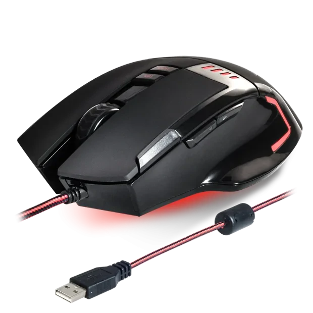 Mouse Gaming Spirit of Gamer Pro-M5 Gaming 3200DPi Optic 8 Butoane Negru